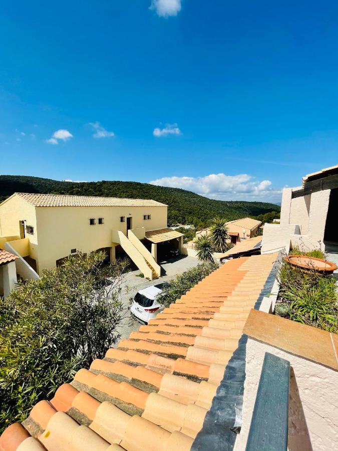 Superbe T2 Avec Vue Mer Et Piscine La Croix-Valmer Exteriér fotografie